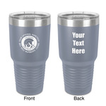 Colorado Airstream Club 30 oz Stainless Steel Tumbler - Grey - Double-Sided