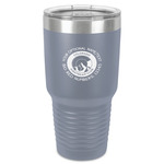 Colorado Airstream Club 30 oz Stainless Steel Tumbler - Grey - Single-Sided