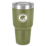 Colorado Airstream Club 30 oz Stainless Steel Tumbler - Olive - Single-Sided
