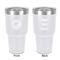 Colorado Airstream Club 30 oz Stainless Steel Tumbler - White - Double-Sided