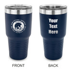 Colorado Airstream Club 30 oz Stainless Steel Tumbler - Navy - Double-Sided