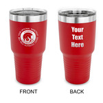 Colorado Airstream Club 30 oz Stainless Steel Tumbler - Red - Double-Sided