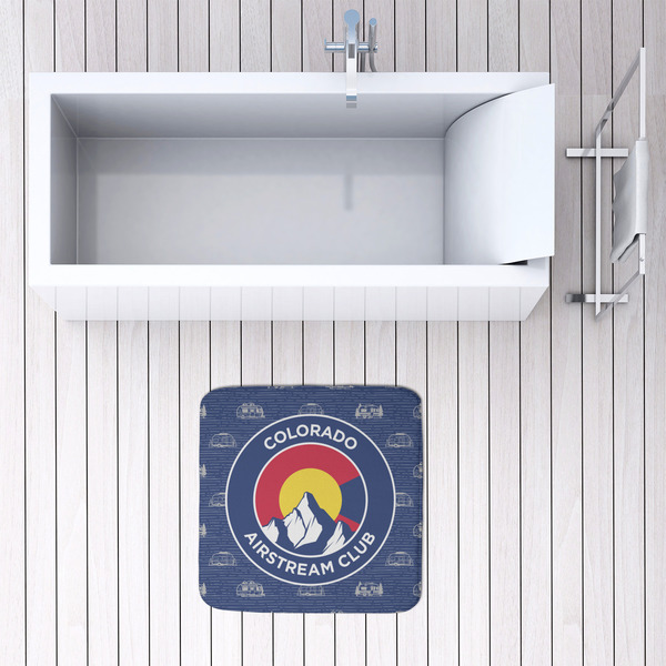 Colorado Airstream Club 48x48 Foam Memory Mat - LIFESTYLE