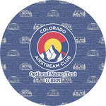 Colorado Airstream Club Multipurpose Round Labels - 5"
