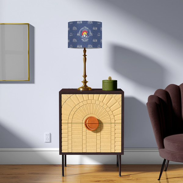 Colorado Airstream Club 8" Drum Lampshade - LIFESTYLE