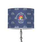 Colorado Airstream Club 8" Drum Lamp Shade - Poly-film