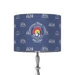 Colorado Airstream Club 8" Drum Lamp Shade - Fabric