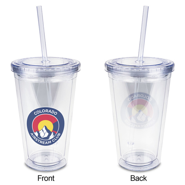 Colorado Airstream Club Acrylic Tumbler - Full Print - Approval