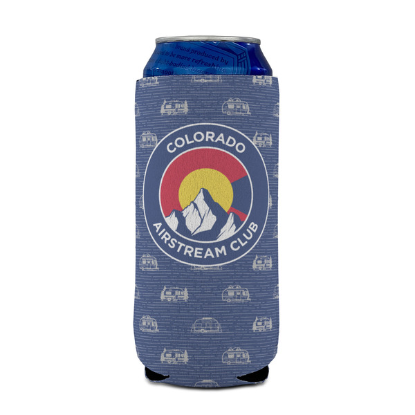 Colorado Airstream Club Can Cooler - 16oz - Front on Can