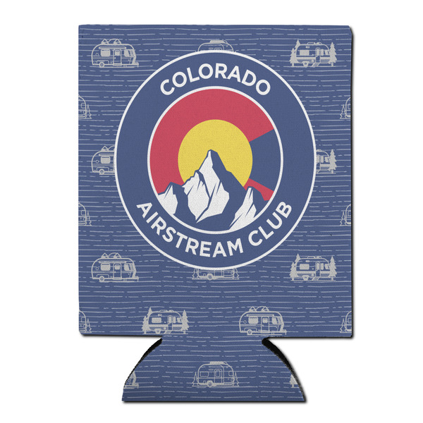 Colorado Airstream Club Can Cooler - Standard 12oz - Flat Front