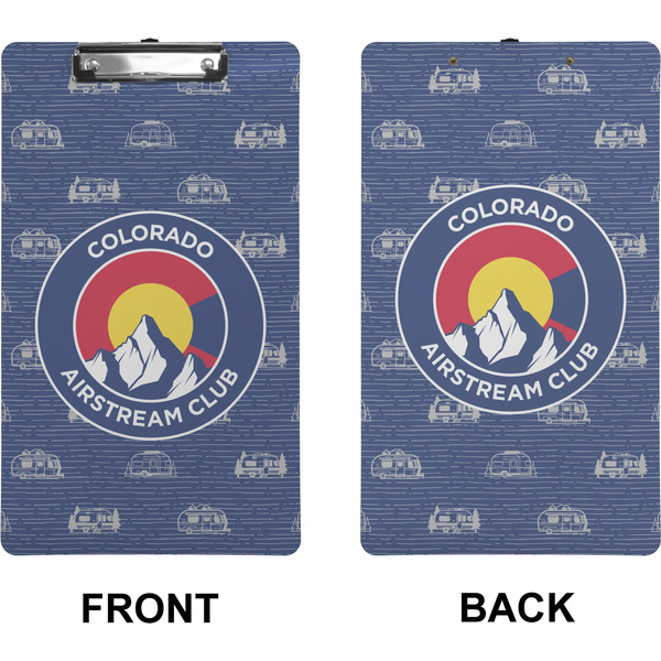 Colorado Airstream Club Clipboard (Legal) (Front + Back)