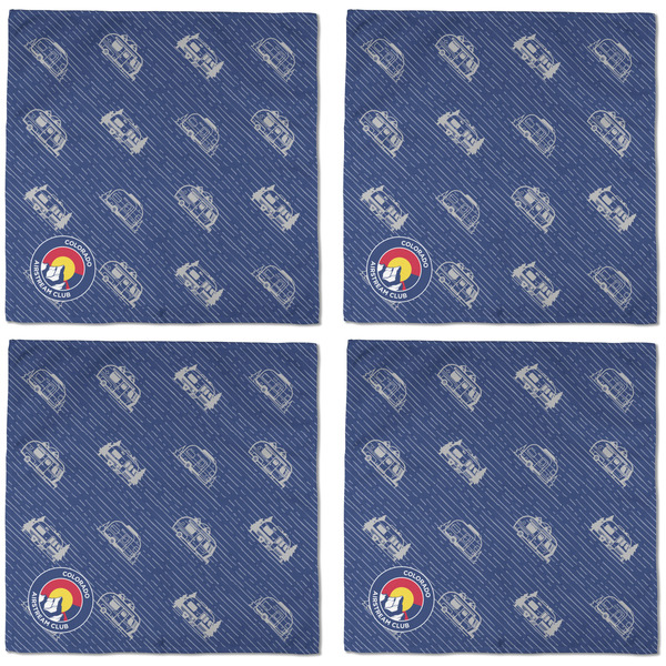 Colorado Airstream Club Cloth Napkins - Personalized Dinner (APPROVAL) Set of 4