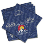 Colorado Airstream Club Cloth Dinner Napkins - Set of 4