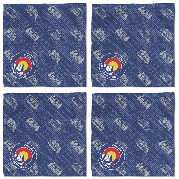 Colorado Airstream Club Cloth Napkins - Personalized Lunch (APPROVAL) Set of 4