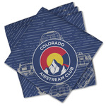Colorado Airstream Club Cloth Cocktail Napkins - Set of 4
