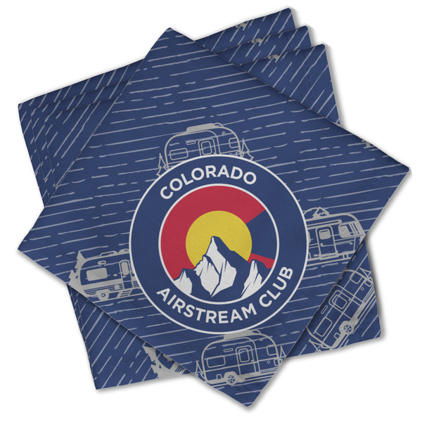 Colorado Airstream Club Cloth Napkins - Personalized Lunch (PARENT MAIN Set of 4)