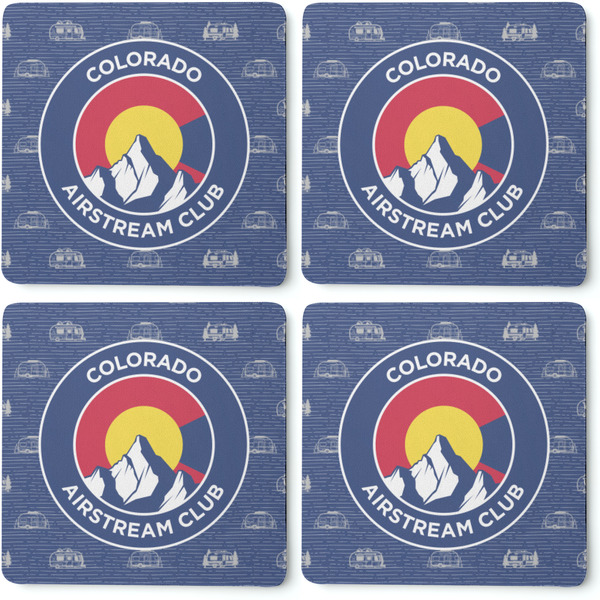 Colorado Airstream Club Coaster Rubber Back - Apvl