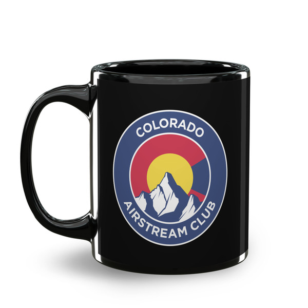 Colorado Airstream Club Coffee Mug - 11 oz - Black
