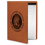 Colorado Airstream Club Leatherette Portfolio with Notepad - Small - Single-Sided