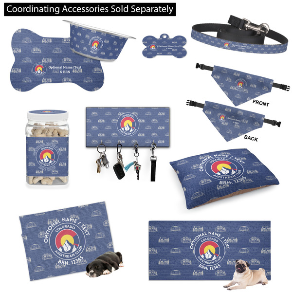 Colorado Airstream Club Customized Pet Accessories