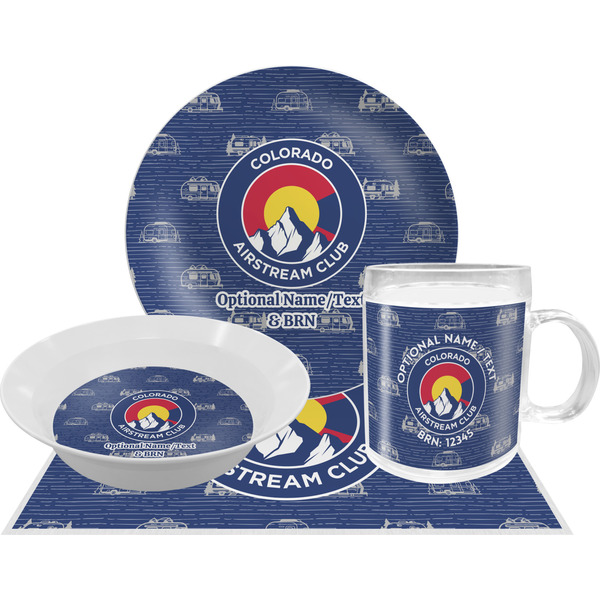 Colorado Airstream Club Dinner Set - 4pc