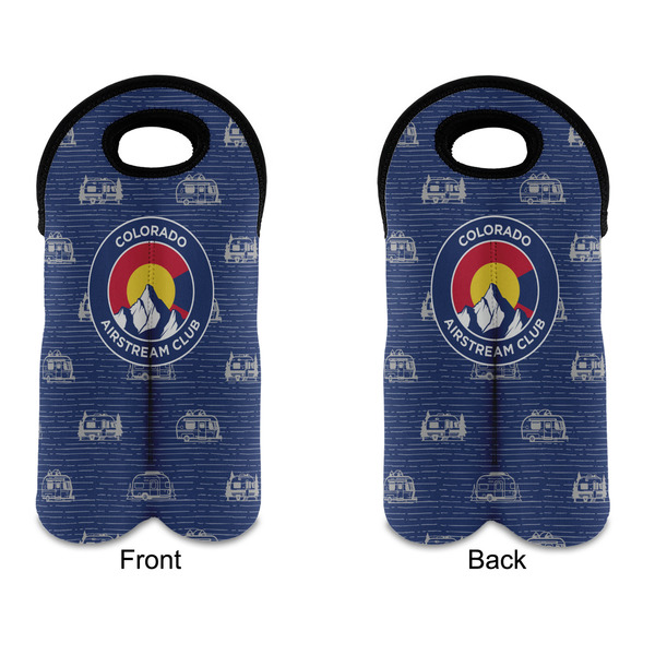 Colorado Airstream Club Double Wine Tote - Front & Back