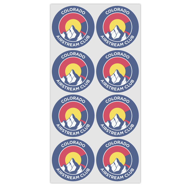 Colorado Airstream Club Drink Topper - Medium - Set of 8