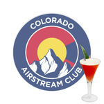 Colorado Airstream Club Printed Drink Topper - 2.5"