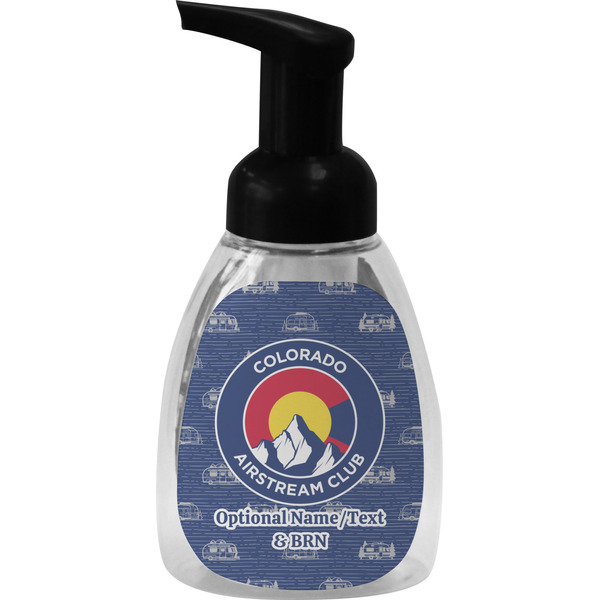 Colorado Airstream Club Foam Soap Bottle - Black - Front