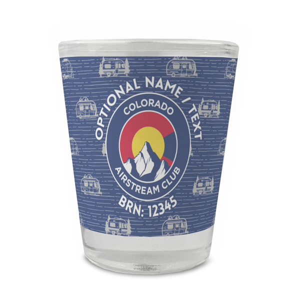 Colorado Airstream Club Glass Shot Glass - Standard - Front