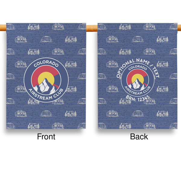 Colorado Airstream Club House Flags - Double Sided - APPROVAL