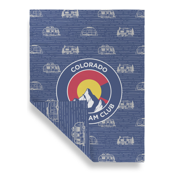 Colorado Airstream Club House Flags - Double Sided - FRONT FOLDED