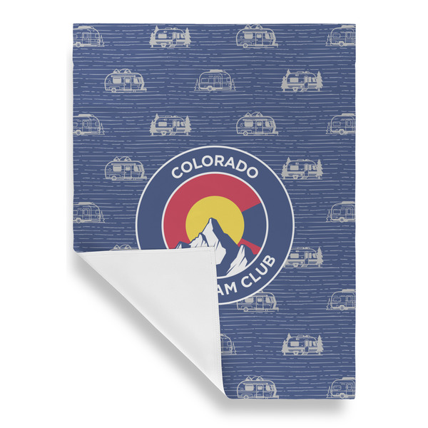 Colorado Airstream Club House Flags - Single Sided - FRONT FOLDED
