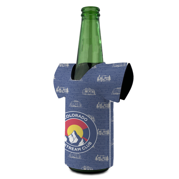 Colorado Airstream Club Jersey Bottle Cooler - ANGLE (on bottle)