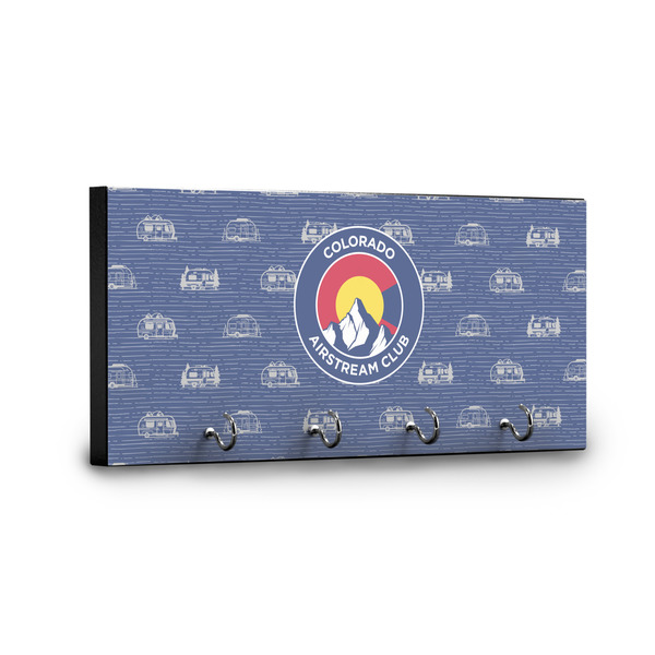 Colorado Airstream Club Key Hanger - Front View with Hooks