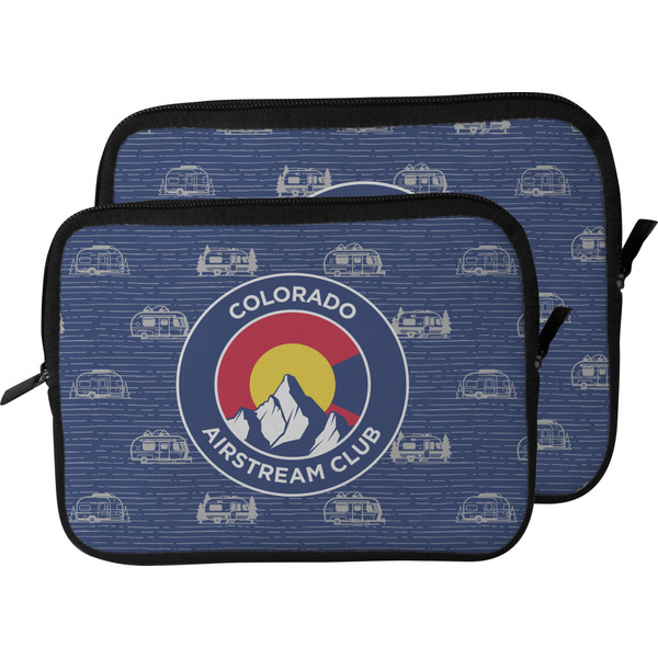 Colorado Airstream Club Laptop Sleeve (Size Comparison)