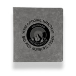 Colorado Airstream Club Leather Binder - 1" - Grey