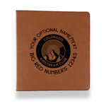 Colorado Airstream Club Leather Binder - 1" - Rawhide