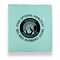 Colorado Airstream Club Leather Binder - 1" - Teal