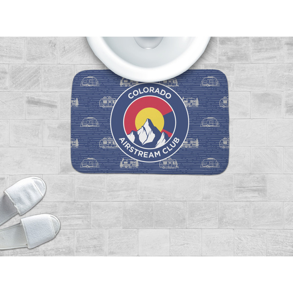 Colorado Airstream Club Memory Foam Bath Mat - LIFESTYLE 24x17