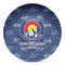 Colorado Airstream Club Microwave Safe Plastic Plate - Composite Polymer