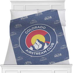 Colorado Airstream Club Minky Blanket