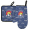 Colorado Airstream Club Left Oven Mitt & Pot Holder Set