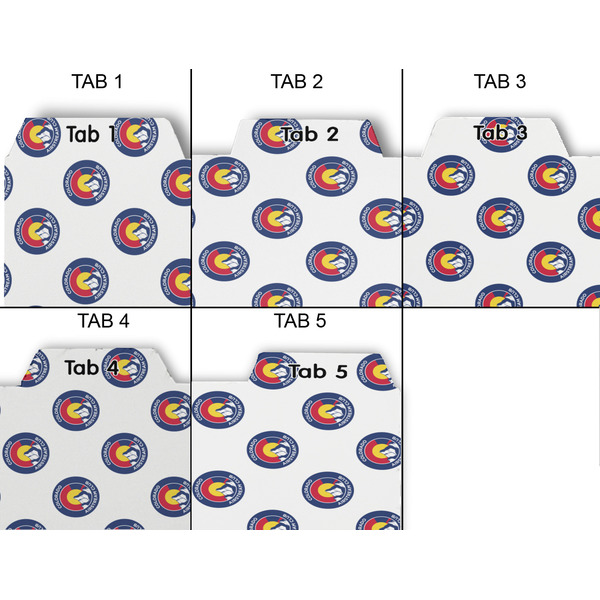 Colorado Airstream Club Page Dividers - Set of 5 - Approval
