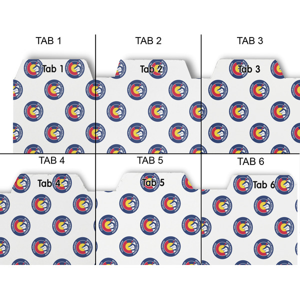 Colorado Airstream Club Page Dividers - Set of 6 - Approval