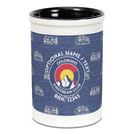 Colorado Airstream Club Ceramic Pencil Holders - Black