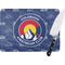 Colorado Airstream Club Rectangular Glass Cutting Board