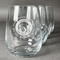 Colorado Airstream Club Stemless Wine Glasses - Laser Engraved- Set of 4