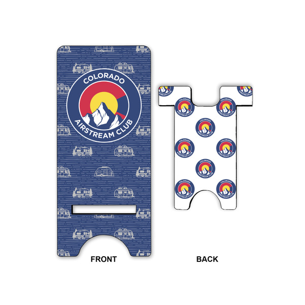 Colorado Airstream Club Phone Stand - Small - Front & Back