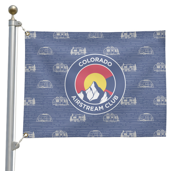 Custom Colorado Airstream Club Pole Flag